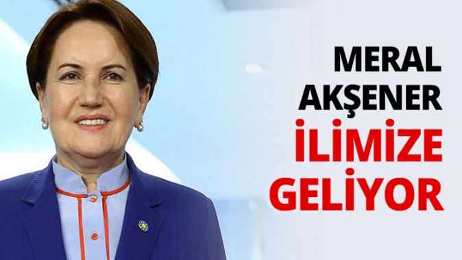 Akşener Kocaeliye Geliyor