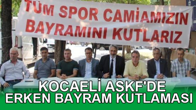 ASKFDE ERKEN BAYRAM KUTLAMASI