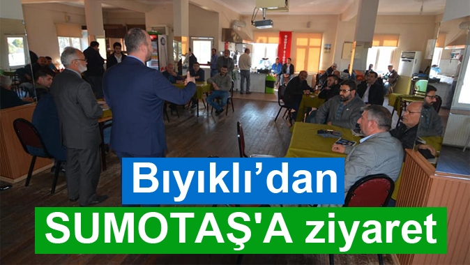 Bıyıklı’dan SUMOTAŞA ziyaret