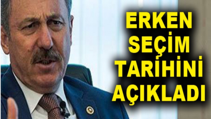 Erken Seçim Tarihini Açıkladı