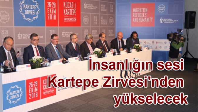 İnsanlığın sesi Kartepe Zirvesinden yükselecek