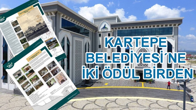 KARTEPE BELEDİYESİ´NE İKİ ÖDÜL BİRDEN