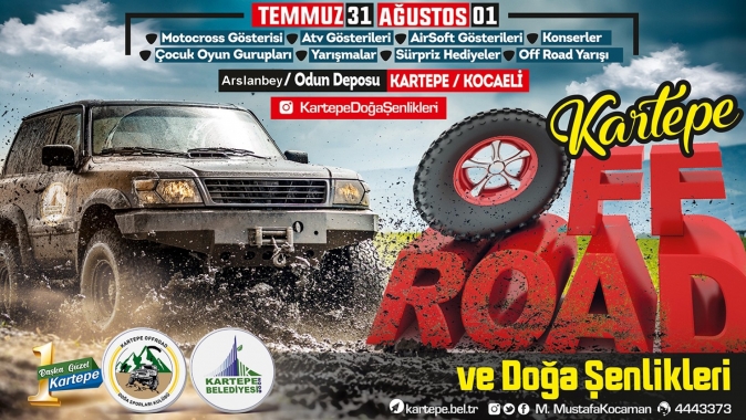 KARTEPE’DE BU HAFTA SONU OFF-ROAD HEYECANI