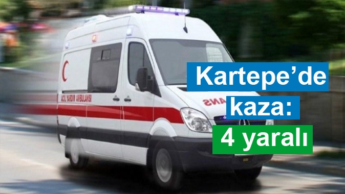 Kartepe’de kaza: 4 yaralı