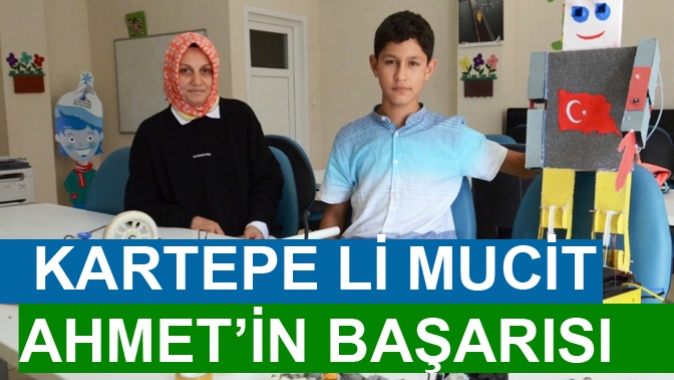 KARTEPE’DE MUCİT AHMET’İN BAŞARISI