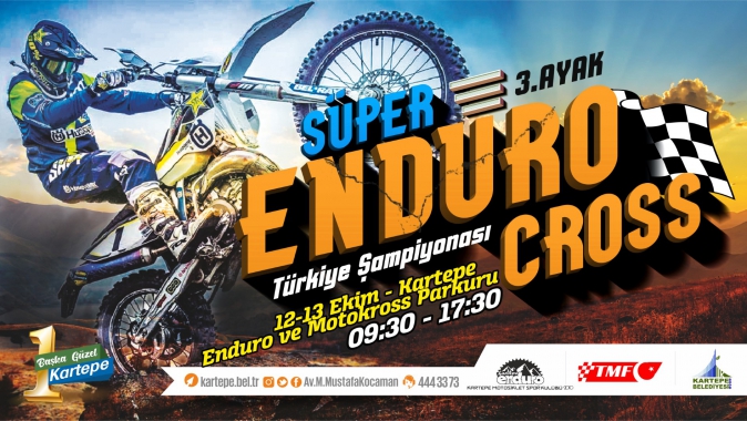 KARTEPE´DE SÜPER ENDURO HEYECANI