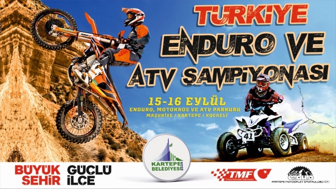 KARTEPE’DE TÜRKİYE ATV ENDURO ŞAMPİYONASI