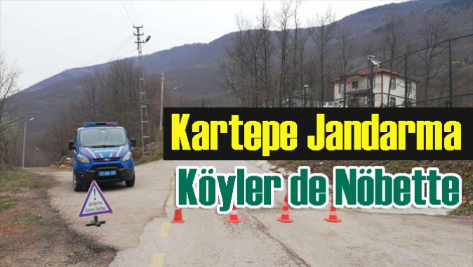 Kartepe Jandarma 24 saat Nöbette