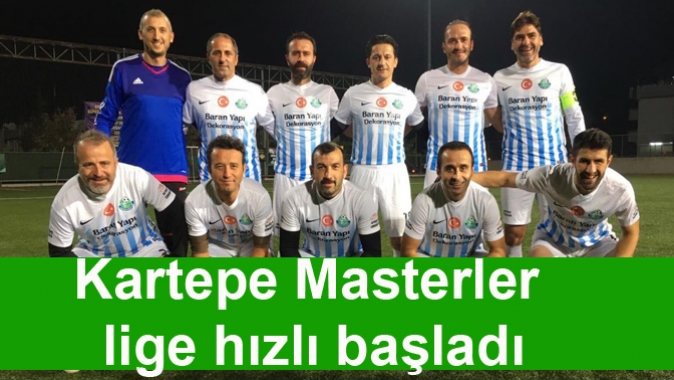 Kartepe Masterler lige hızlı başladı