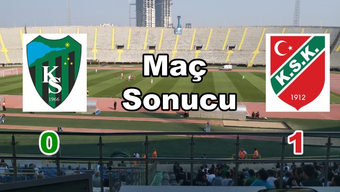 Kocaeli Spor 0 - Karşıyaka Spor 1 Maç sonucu