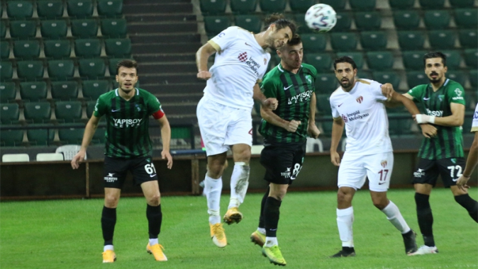 KOCAELİ SPOR 1 - O BİTİRDİ