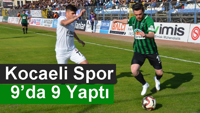 Kocaeli Spor Tutulamıyor 9da 9