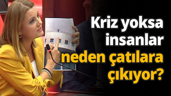 Kriz yoksa insanlar neden çatılara çıkıyor?