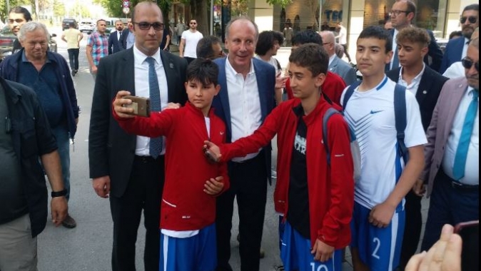 Muharrem İnceye İzmitliler den Sevgi Seli