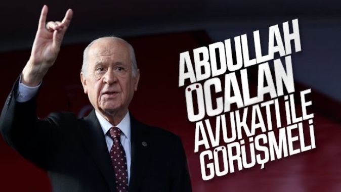 Öcalanın avukatlarıyla görüşmesi Bahçeliye soruldu