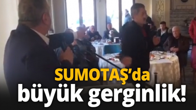 SUMOTAŞ’da büyük gerginlik!