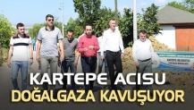 Acısu doğal gaza kavuşuyor