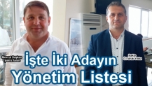 Arstaş ta İki Adayın Yönetim Listesi