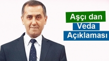 Aşçı dan Veda Açıklaması