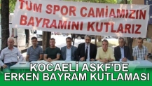 ASKF'DE ERKEN BAYRAM KUTLAMASI