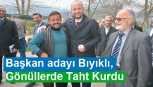 Başkan adayı Bıyıklı, Gönüllerde Taht Kurdu