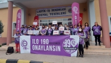 DİSK’li kadınlar: ILO 190 onaylansın