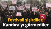 Festivali şişirdiler; Kandıra’yı görmediler