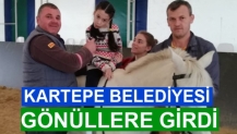 KARTEPE BELEDİYESİ GÖNÜLLERE GİRDİ