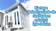 Kartepe Belediyesinde de özel kalem müdürü değişti