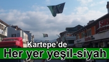 Kartepe de Her yer Yeşil Siyah