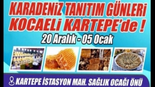 Kartepe’de Karadeniz tanıtım Günleri