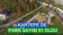 KARTEPE DE PARK SAYISI 81 OLDU