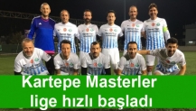 Kartepe Masterler lige hızlı başladı