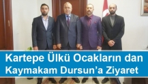 Kartepe Ülkü ocakların dan Kaymakam Dursun'a Ziyaret