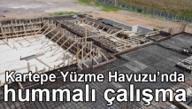 Kartepe Yüzme Havuzu’nda hummalı çalışma