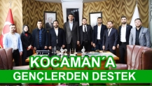 KOCAMAN´A GENÇLERDEN DESTEK