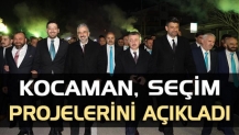 Kocaman, seçim projelerini açıkladı