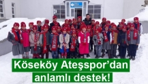 Köseköy Ateşspor’dan anlamlı destek!