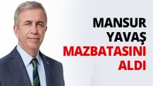 Mansur Yavaş mazbatasını aldı