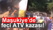 Maşukiye'de ATV kazası!