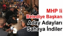 MHP Kartepe Belediye başkan Aday Adayları Sahaya İndiler