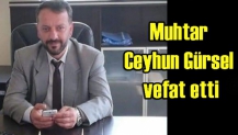 Muhtar Ceyhun Gürsel vefat etti