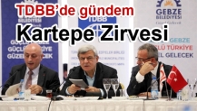 TDBB’de gündem Kartepe Zirvesi