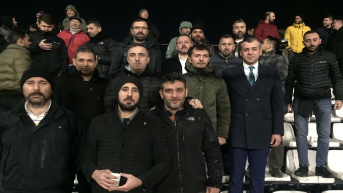 MHP Kartrepe Eşmespor ve Kartepe Gençlerbirliği maçını izlediler